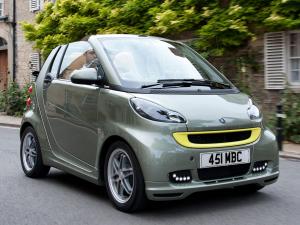 Smart ForTwo Cabrio Tailor Made by Brabus 2011 года (UK)